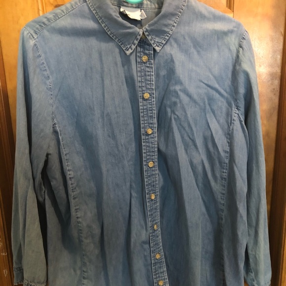 ASOS denim button down - Picture 2 of 3